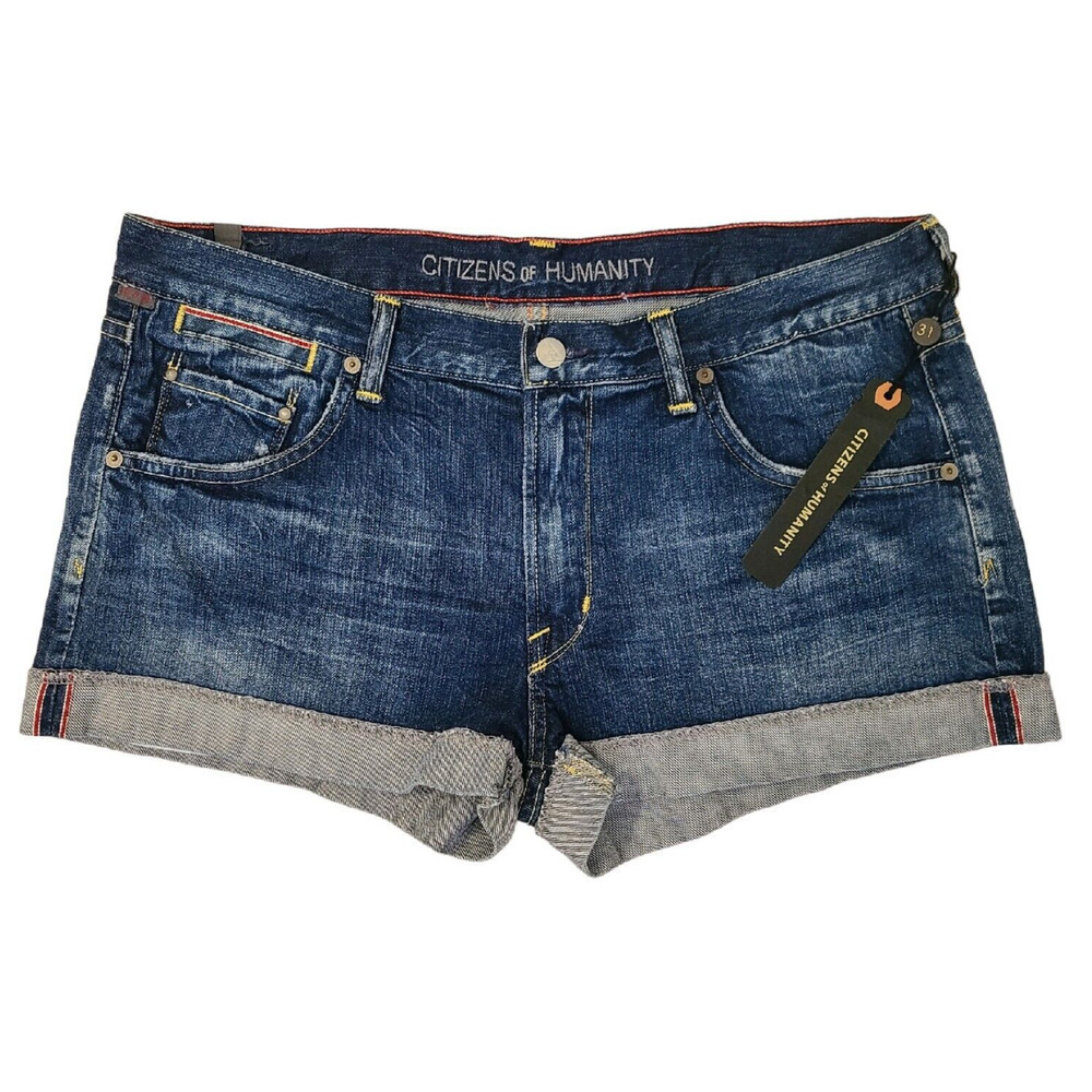 Citizens of Humanity Wyatt Loose Fit Denim Shorts - Size 31